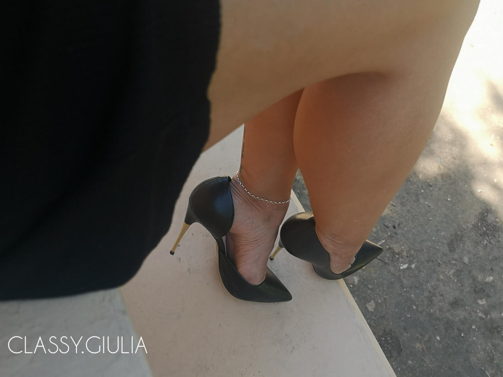 Black Stiletto Pumps