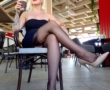 CLASSY FEELING IN HIGH-CLASS SEAMED NYLONS